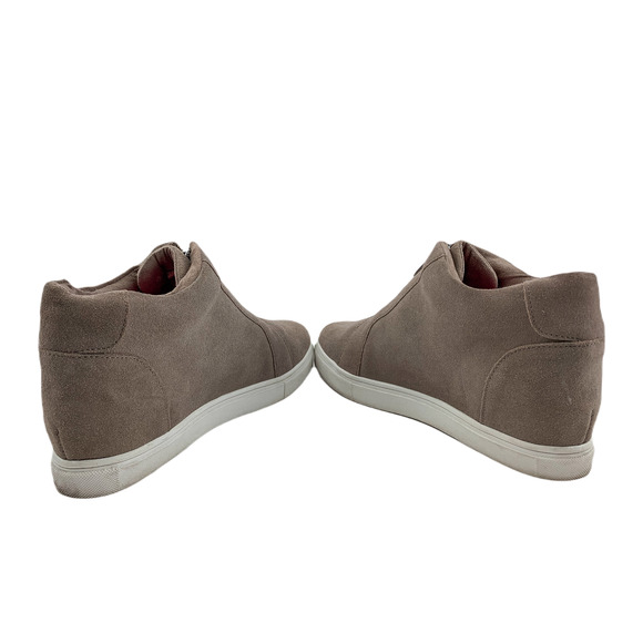 Blondo Women’s Suede Wedge Waterproof High Sneaker Ankle Platform Boots Size 8 - Picture 4 of 9